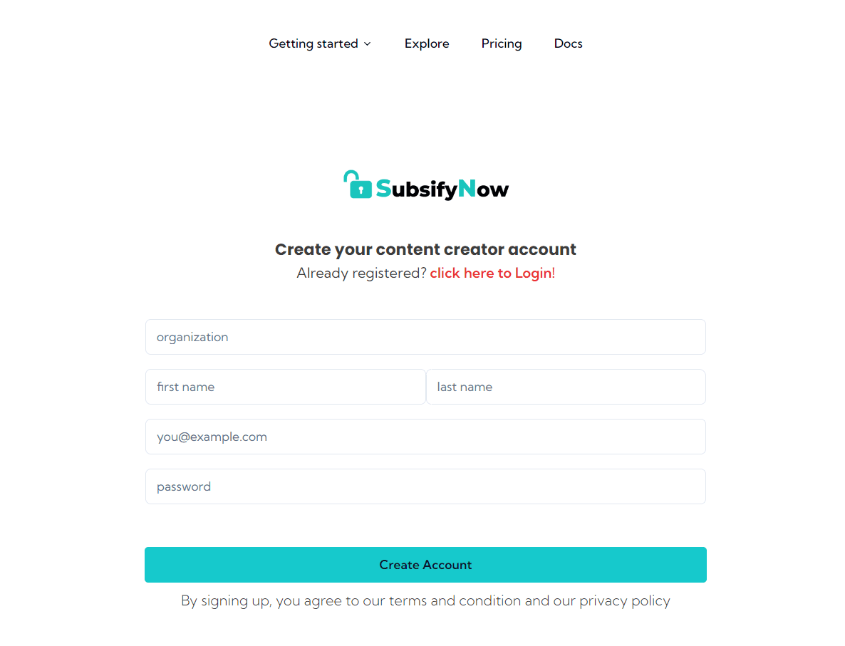 subsifynow features for content creators